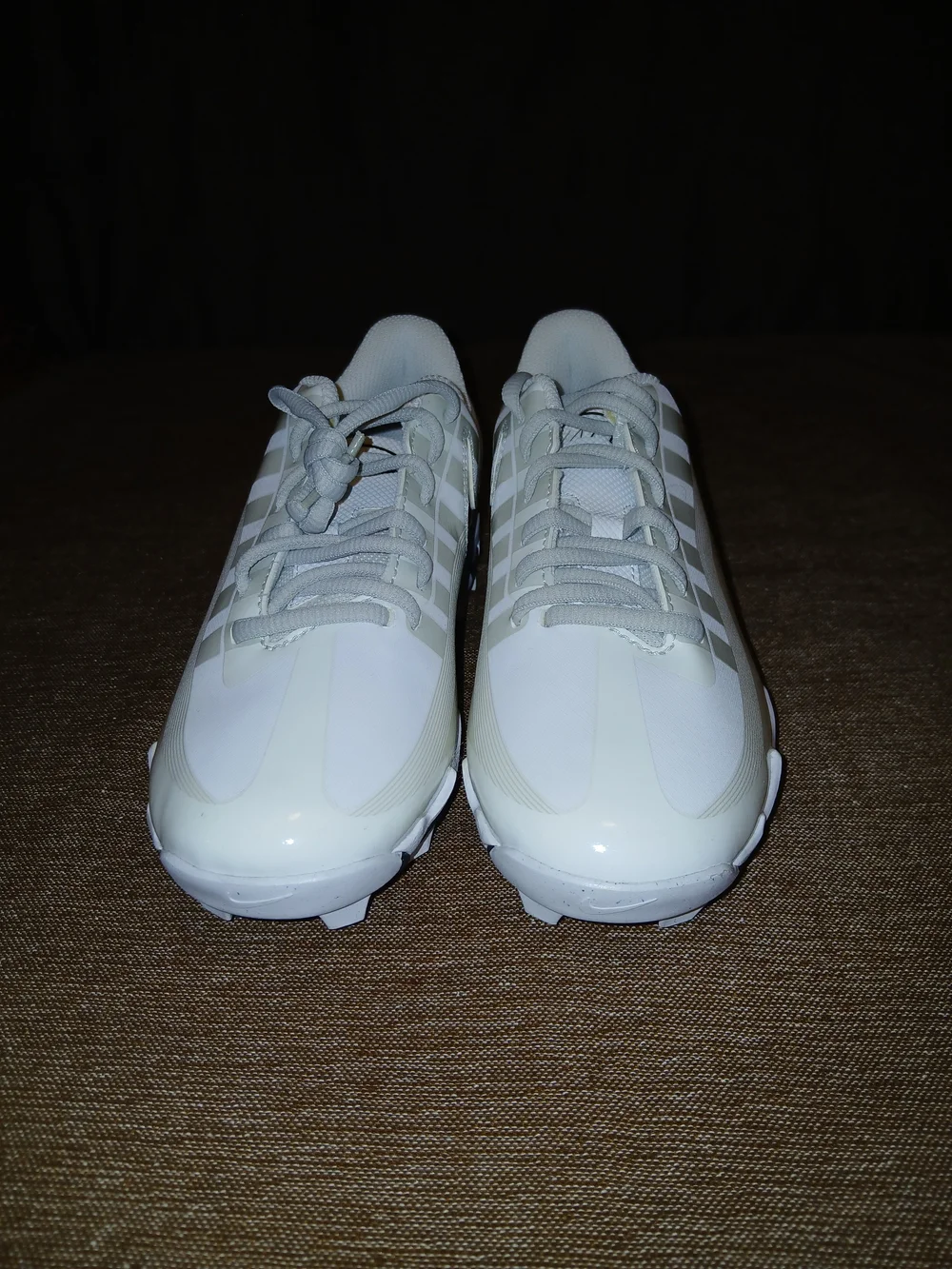 Nike Young Size Y5 Athletic Cleats with Subtle Gray Accents
